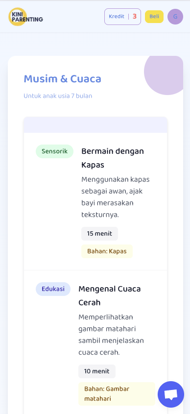 Tiny Path pada mobile